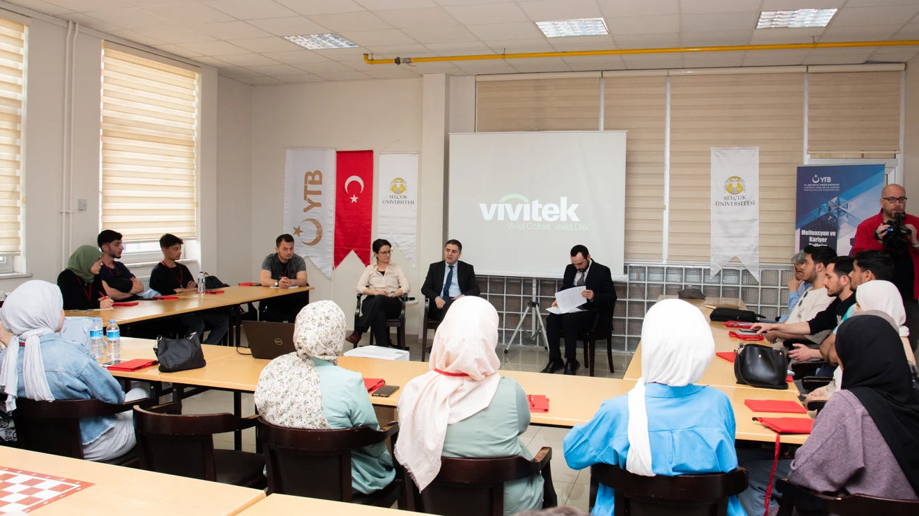 Selçuk Üniversitesinde “Motivasyon ve Kariyer Gelişim Kampı” yapıldı